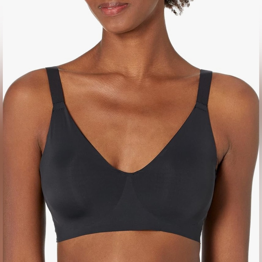 Bali Comfort Revolution Underwire Bra Easylite Full-Coverage Black Plus Size 3X